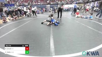 66 lbs Consi Of 4 - Reins Orrell, HBT Grapplers vs Ezekial Kelly, Darko Valley Wolf Pack