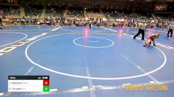 67 lbs Semifinal - Jace Beaston, Warrior Ridge vs Elijah Viruete, Inland Elite Wrestling Club