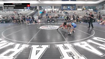 113 lbs Cons. Sub-semis - Elijah Ramirez vs Joey Jimenez, Nyssa