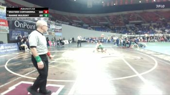 2A/1A Boys 138 Cons. Semi - Brayden Cortaberria, Echo Boys vs Mannie Mulrony, Adrian Boys