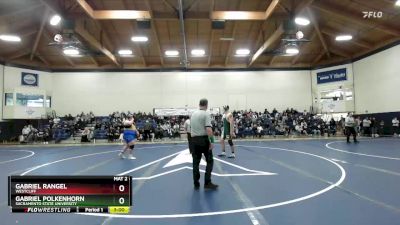 285 lbs Quarterfinal - Gabriel Rangel, Westcliff vs Gabriel Polkenhorn, Sacramento State University