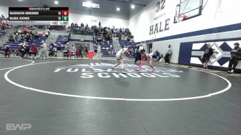 100 lbs Rr Rnd 1 - Madison Brewer, Tulsa Hale vs Eliza Xiong, Tulsa Hale