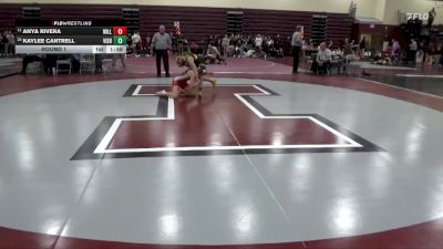 115 lbs Round 1 - Anya Rivera, Williamsburg vs Kaylee Cantrell, Vinton-Shellsburg