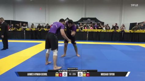 Musaab Tayub vs Ahmed Ayman Gebril 2026 Pan IBJJF Jiu-Jitsu No-Gi Championship