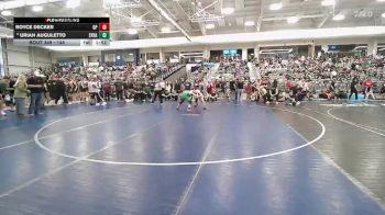 144 lbs Champ. Round 3 - Royce Decker, Desert Peaks vs Uriah Auguletto, Syracuse