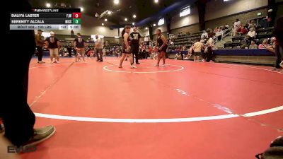 190 lbs Rr Rnd 1 - Daliya Laster, Fort Johnson Wrestling vs Serenity Alcala, Mission Wrestling