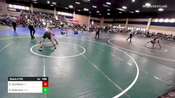 126 lbs Round Of 128 - Dominik Quintana, B.a.w.c. vs Christopher Guerrero, Hesperia HS