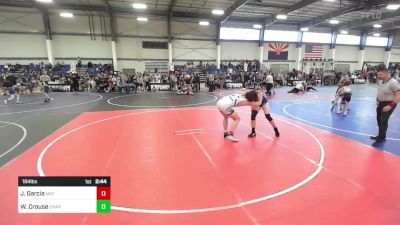 184 lbs Semifinal - Jonas Garcia, Mat Men Large vs Will Crouse, Chargers WC