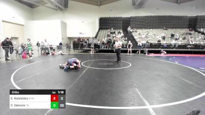 101 lbs Rr Rnd 4 - Evan Kowalsky, Maine Trappers vs Carmine Delucia, Triumph Trained