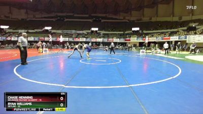 175 lbs Placement (16 Team) - Ryan Williams, Skyline vs Chase Henning, Delaware Military Academy