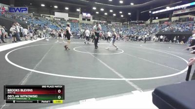 80 lbs 3rd Place Match - Brooks Blevins, WTC vs Declan Witkowski, Phenom Wrestling