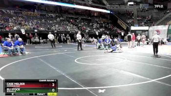 165 Class 2 lbs Champ. Round 1 - Case Melzer, Harrisonville vs Eli Stock, Boonville