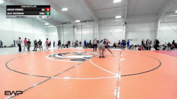 235 lbs Rr Rnd 1 - Anahi Uribes, Altus Girls vs Ally Rickman, Stillwater Lady Pioneers