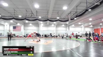 184 lbs Cons. Round 2 - Sammy Saunders, Wabash vs Porter Keevers, Indianapolis