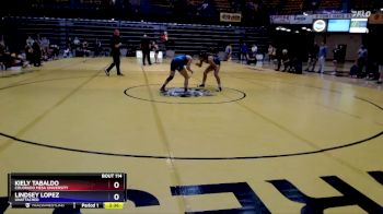 116 lbs 1st Place Match - Kiely Tabaldo, Colorado Mesa University vs Lindsey Lopez, Unattached