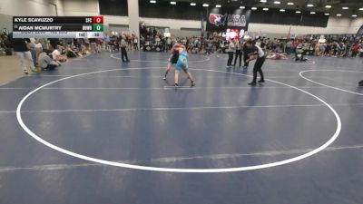 132 lbs Cons. Quarters - Kyle Scavuzzo, Seasons Freestyle Club vs Aidan McMurtry, BullTrained Wrestling