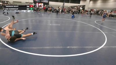 165 lbs Cons. Quarters - Lane Gudenkauf, Mission Athletics vs Brendan Bentz, Club Madison Wrestling