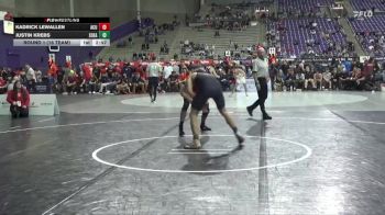 157 lbs Round 1 (16 Team) - Kadrick Lewallen, Arizona Christian University vs Justin Krebs, Southeastern