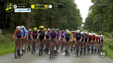Watch In Canada: 2025 Tour de France Femmes avec Zwift Stage 3