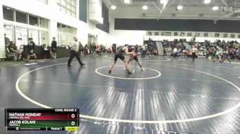 157 lbs Cons. Round 2 - Jacob Kolahi, Portola vs Nathan Monday, Corona Del Mar