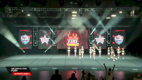 Fire Cheer All Stars - Fury [2026 D2 Youth Level 1 Day 1] 2026 US Open Cheerleading & Dance Championship