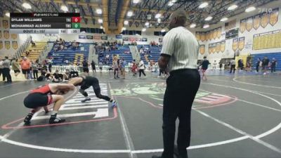 157 lbs Cons. Round 5 - Mohammad Alshikh, Titusville Wrestling Club vs Dylan Williams, Bloomingdale