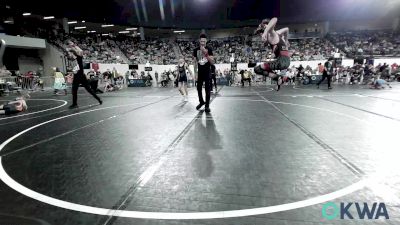 80 lbs Consi Of 8 #2 - Braxton Elwell, Tuttle Wrestling vs Lukas Lomeli, Shelton Wrestling Academy