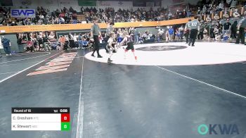 43 lbs Round Of 16 - Colt Gresham, Hinton Takedown Club vs Kyptin Stewart, Norman Grappling Club