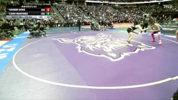 120-2A Semifinal - Cash Martinez, Cedaredge vs Korbin Hoke, Highland
