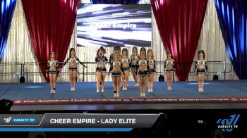 Cheer Empire - Lady Elite [2020 L4 Senior - D2 Day 2] 2020 The American Majestic DI & DII