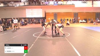 126 lbs Prelims - Sean Lacey, St. John's College High School vs Lance Hobbs, Jackson Memorial