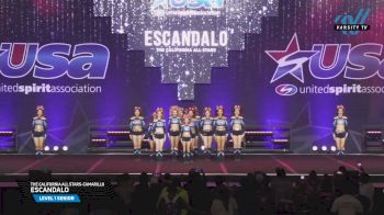 The California All Stars-Camarillo - Escandalo [2025 L1 Senior Day 2] 2025 USA All Star Cheer Super Nationals