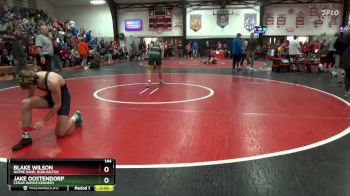 144 lbs Round 3 - Blake Wilson, Notre Dame, Burlington vs Jake Oostendorp, Cedar Rapids Kennedy