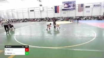 77 lbs Rr Rnd 2 - Kyler Kee, Window Rock Bison vs Caleb Novick, Vandit