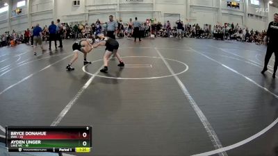 84 lbs Round 1 (10 Team) - Bryce Donahue, DWA vs Ayden Unger, Lake WC