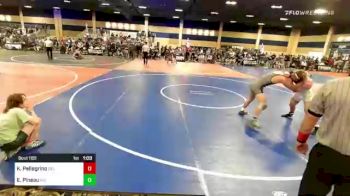 160 lbs Round Of 64 - Kai Pellegrino, Del Mar Dirty Birds vs Elijah Pineau, Rio Rancho