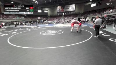 285 lbs Cons. Round 3 - Austin Mcnaughtan, Western Wyoming Community College vs Landon Shumway, Unattached