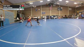 174 lbs Cons. Round 2 - Gary Smith, Arizona Christian University vs Ezekiel Hueter, Hope-UN