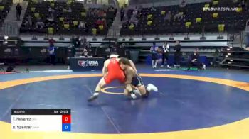 70 kg Prelims - Timothy Nevarez, California vs Denton Spencer, Cavalier Wrestling Club