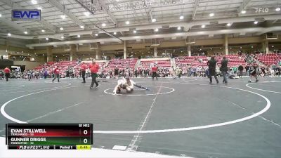 82 lbs Semifinal - Evan Stillwell, Trailhands vs Gunner Driggs, Manhattan