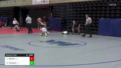 135 lbs Quarterfinal - Jerry Dattoli, New Oxford, PA vs Corey Fazekas, Elizabeth City, NC