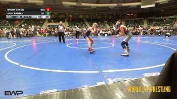 88 lbs Consi Of 16 #1 - Brody Bragg, Bear Cave vs Andy Barela, Top Rank