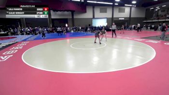 155 lbs Champ. Round 1 - Lilli Ramos, Borger vs Calie Wright, Springtown