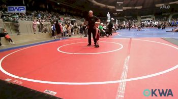 46 lbs Quarterfinal - Grant Mullen, Perry Wrestling Academy vs Wyatt Worth, Collinsville Cardinal Youth Wrestling