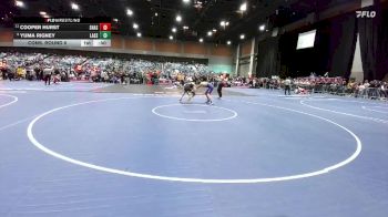 126 lbs Cons. Round 6 - Yuma Rigney, Lassen vs Cooper Hurst, Shasta