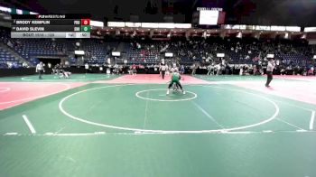 120 lbs Cons. Round 2 - Brody Kemplin, PROA vs David Slevin, SNH3