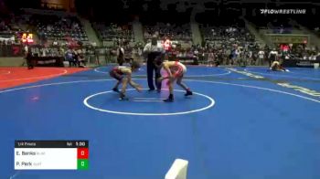 95 lbs Quarterfinal - Elijah Banks, Black Fox Academy vs Peyton Park, Unattached