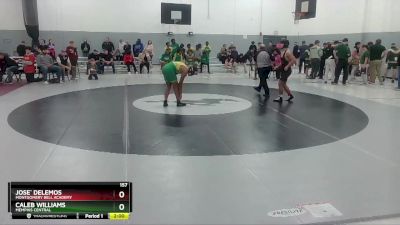 157 lbs Champ. Round 1 - Caleb Williams, Memphis Central vs Jose` DeLemos, Montgomery Bell Academy