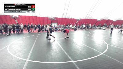 16U Boys - 190 lbs 5th Place Match - Ashton Noland, Medford High School Wrestling vs Noah Stout, Alber Athletics Wrestling Club