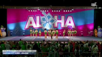 Masters City Cheer - Azaleas [2025 L2 Youth - Flex - D2 - Small Day 2] 2025 Aloha Gatlinburg Showdown